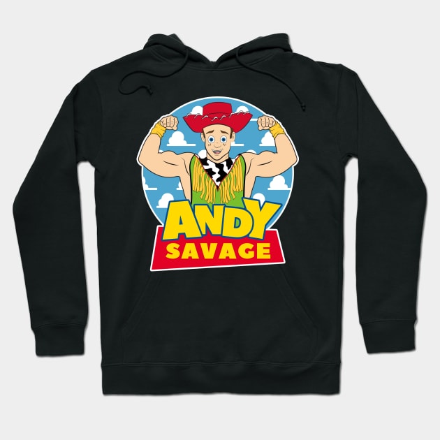 Andy Savage Hoodie by jrmrozek